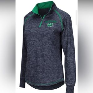 Notre Dame Fighting Irish 1/4 zip Pullover Long Sleeve Shirt unisex 2XL ☘️👏🏻